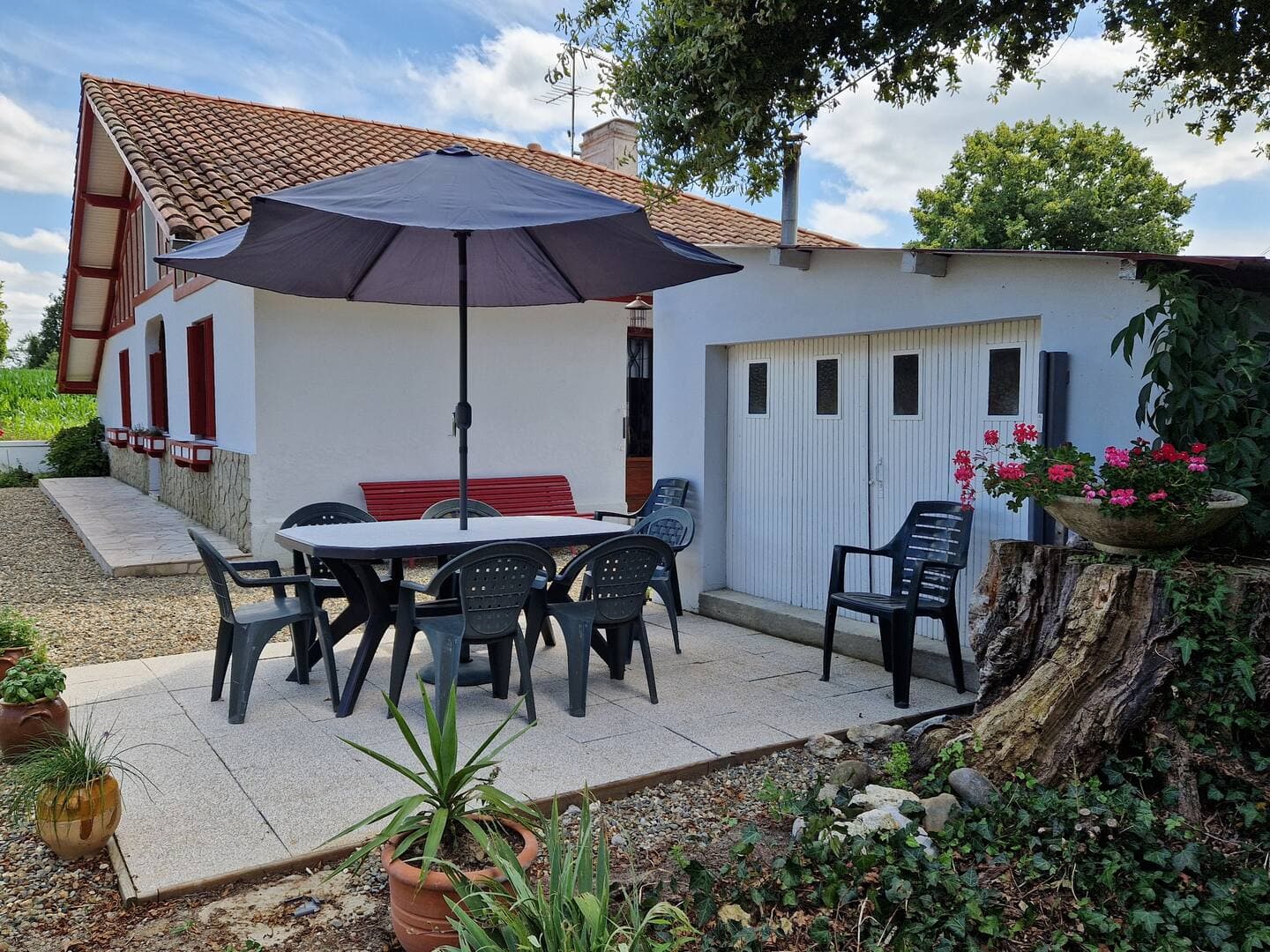 Terrasse maison du coucou