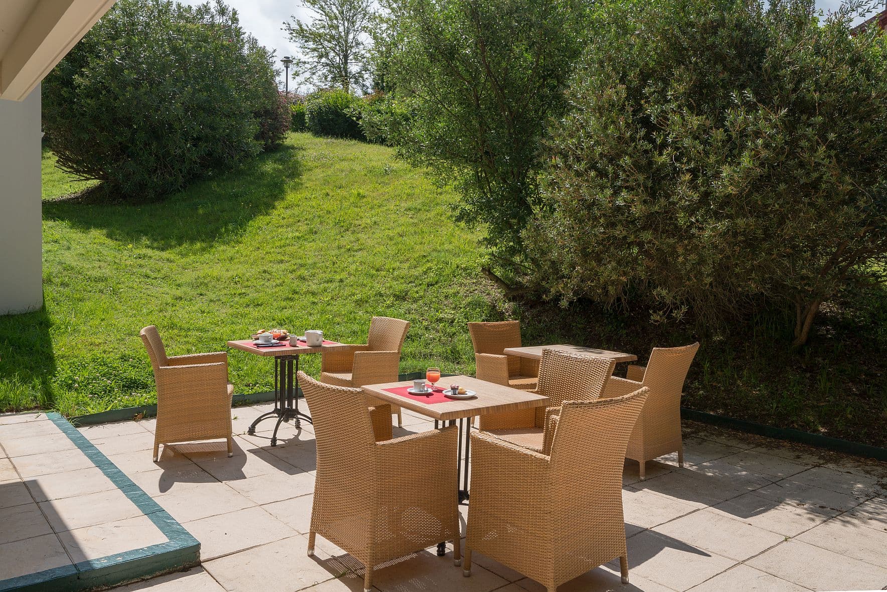 Résidence Biarritz Océan - Biarritz - Terrasse Petit Déjeuner