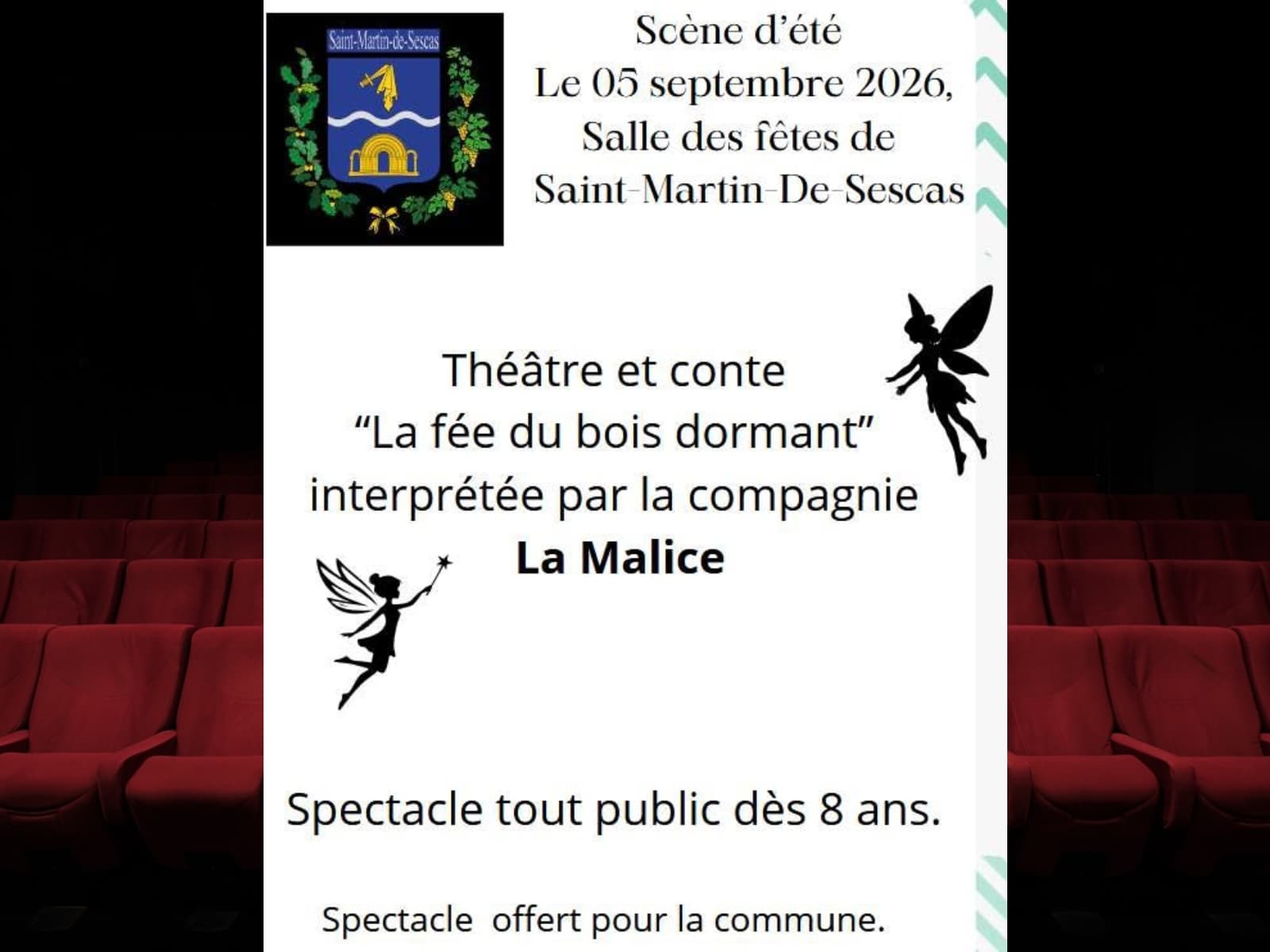 Théâtre st martin de sescas