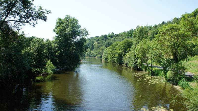 La vallee du thouet riviere Thouars Thouarsais Deux Sevres