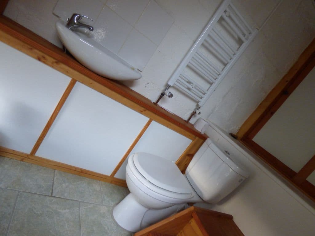 Toilettes séparées
