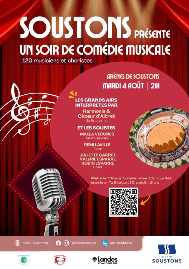 Un soir de comédie musicale - Soustons - OTI LAS