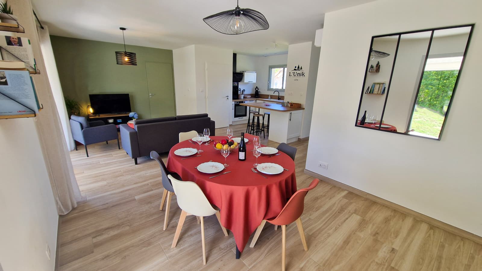 Espace de vie Salon, SAM, Cuisine