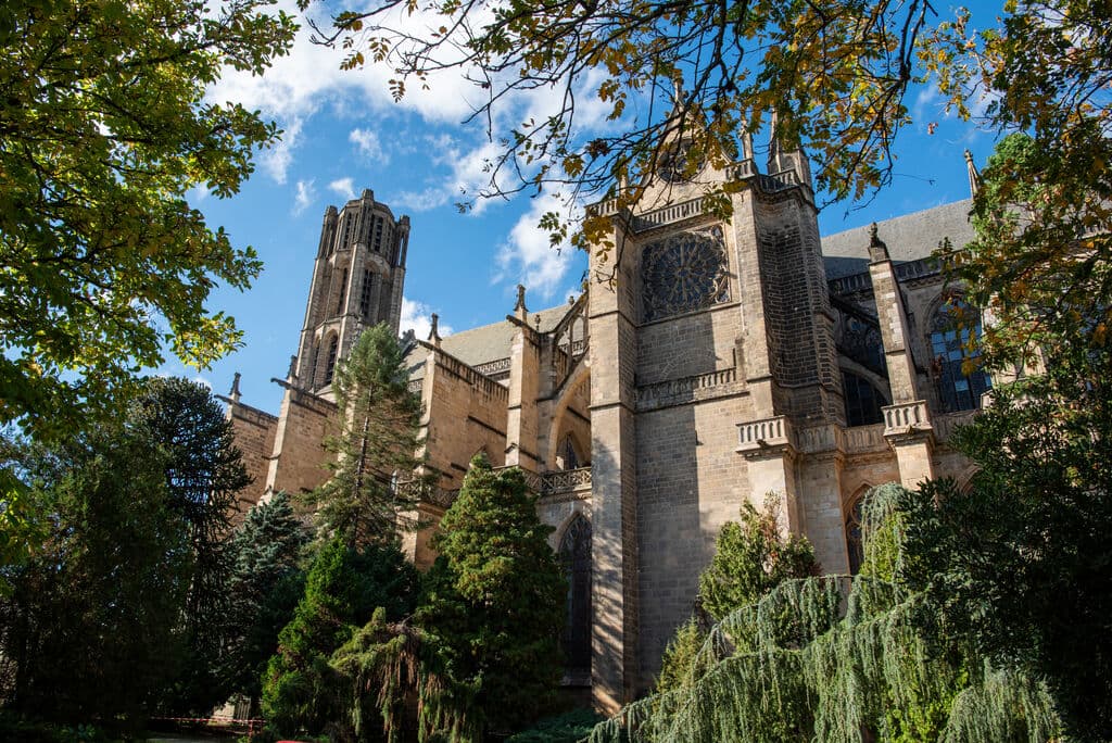Cathédrale Jardin Ville de Limoges