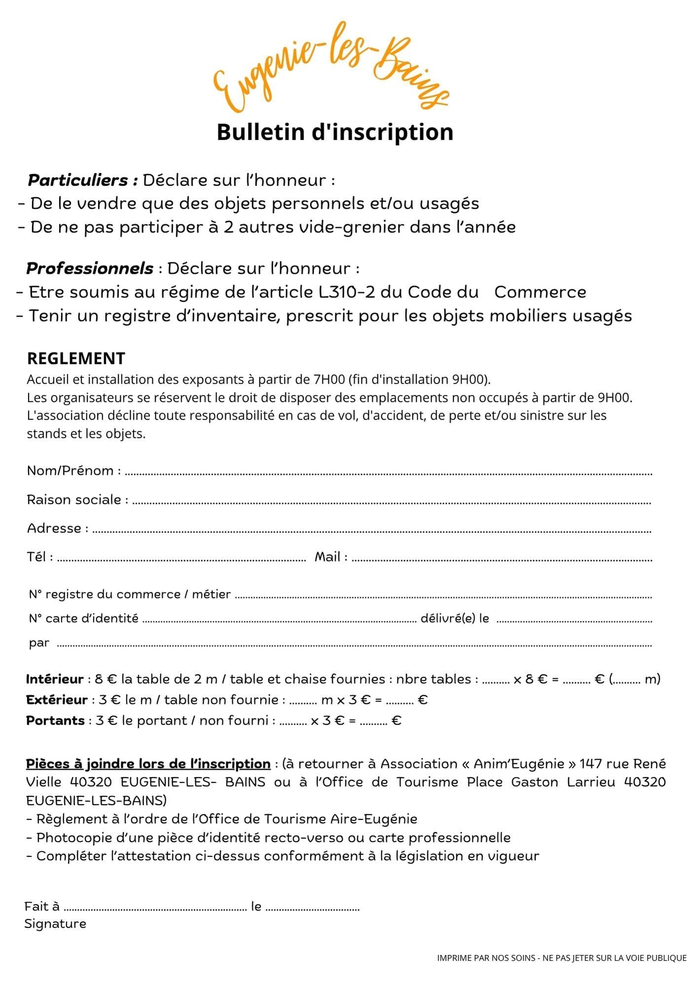 VG flyer verso