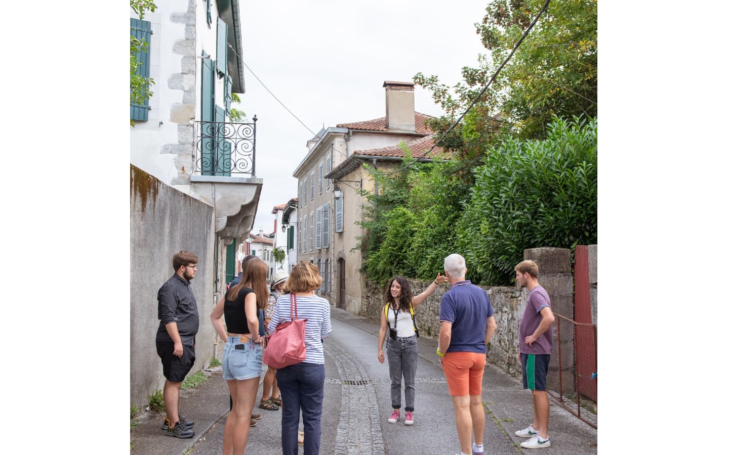 Visite Guidée St Palais - début