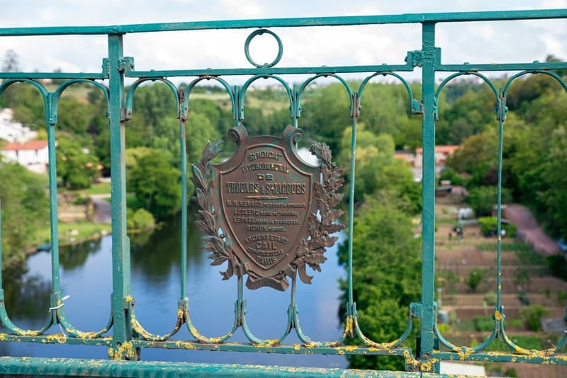 Passerelle Saint Jacques de Thouars Thouarsais Deux Sevres Nouvelle Aquitaine
