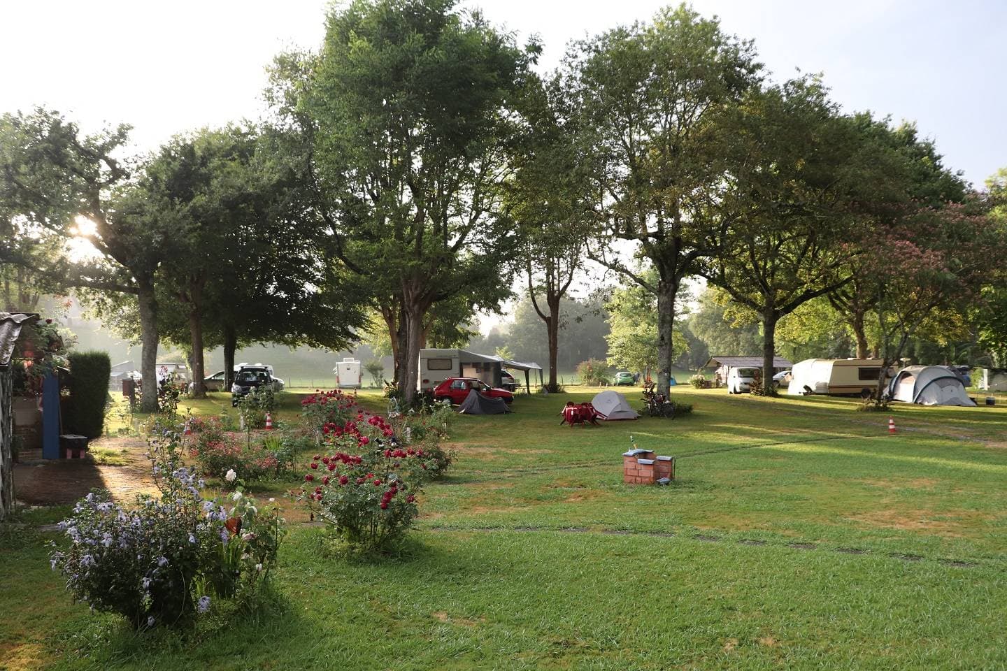 vue camping_ Camping du pont d'Abense Soule Pays Basque