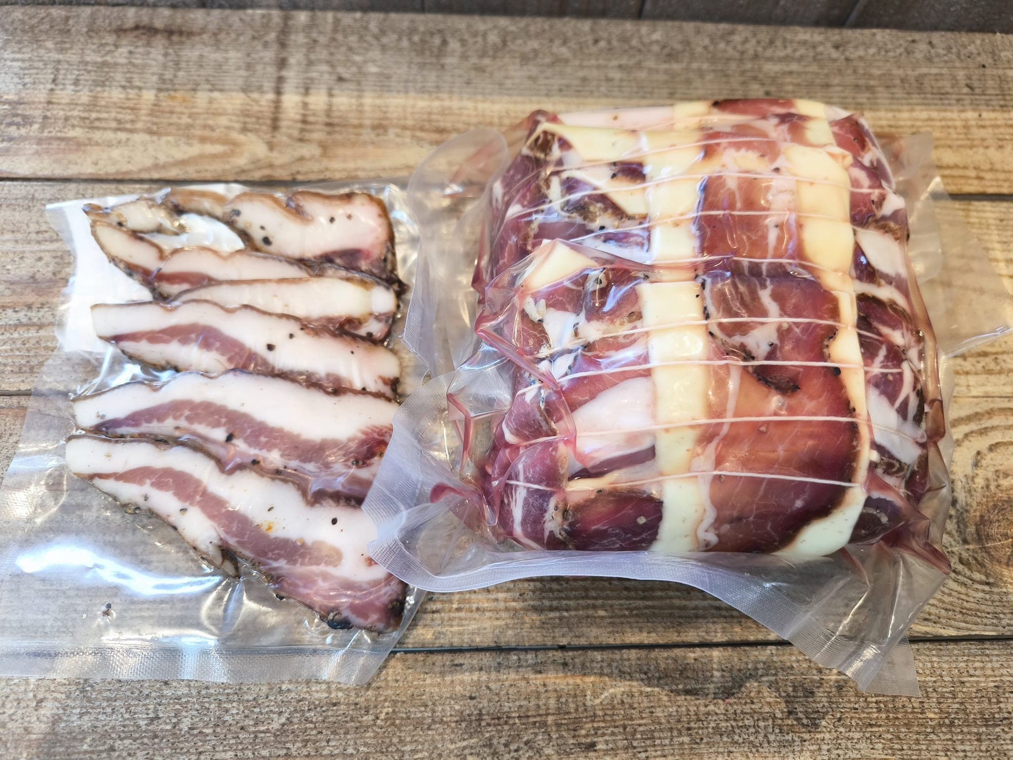 Viande fraîche sous vide magasin fermier Minjadou