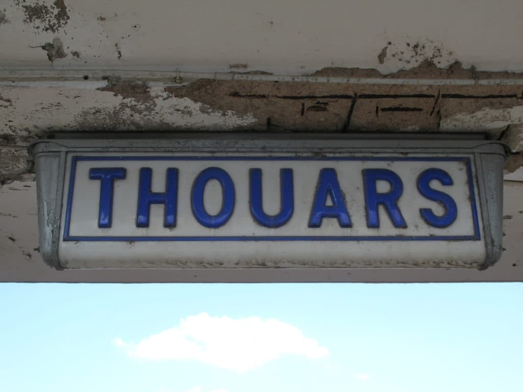 Visite guidee village cheminot patrimoine Thouars Thouarsais
