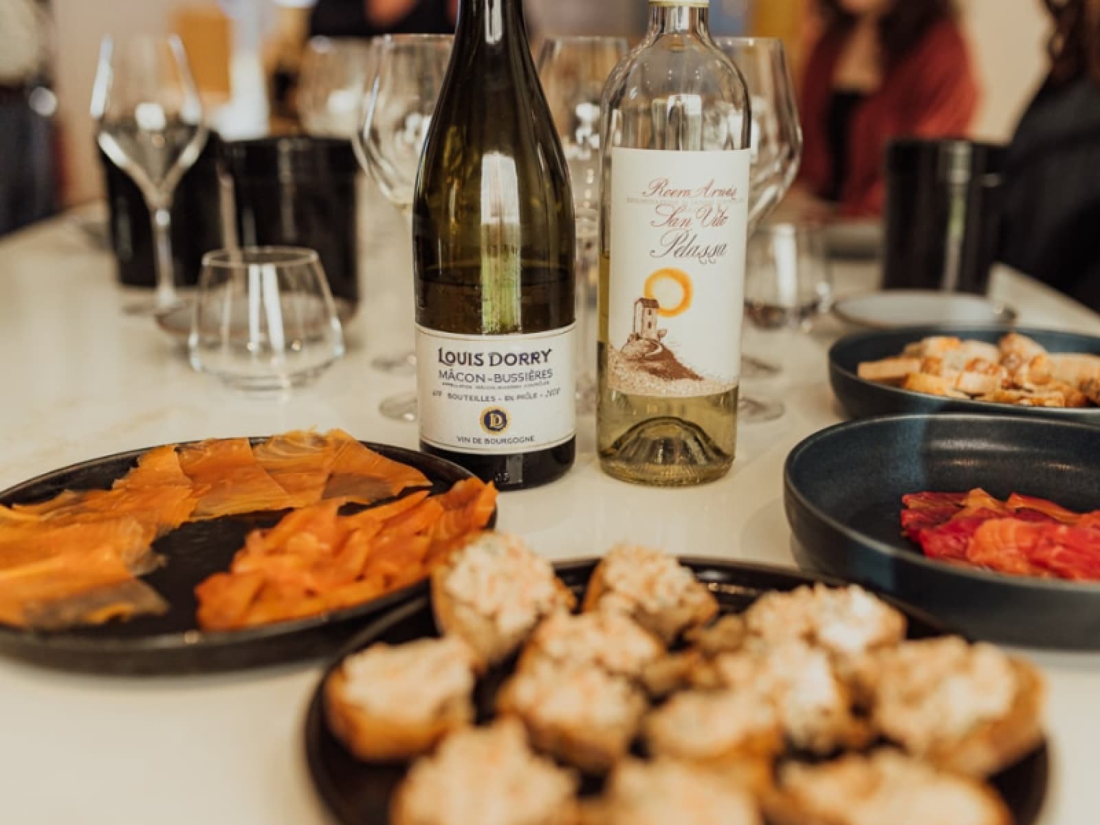 Vin et tapas
