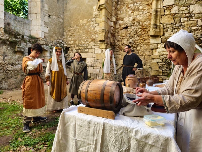 Visite gourmande médiévale