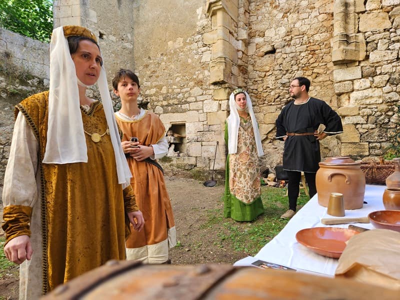 Visite gourmande médiévale