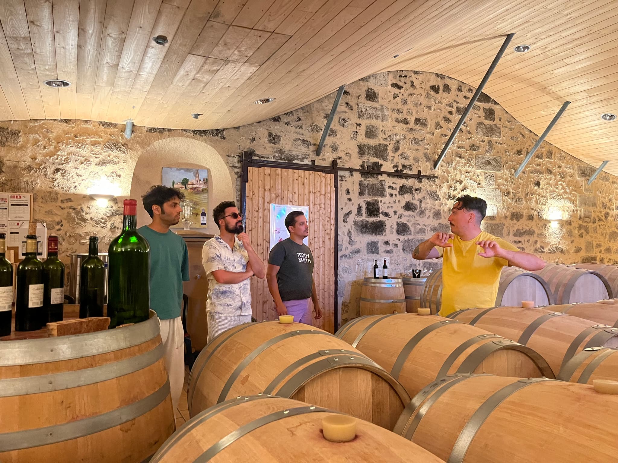 Visite des chais