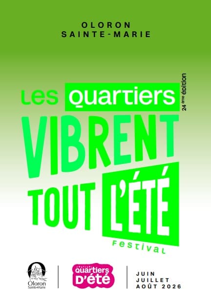 Visuel Quartiers d'été 2026