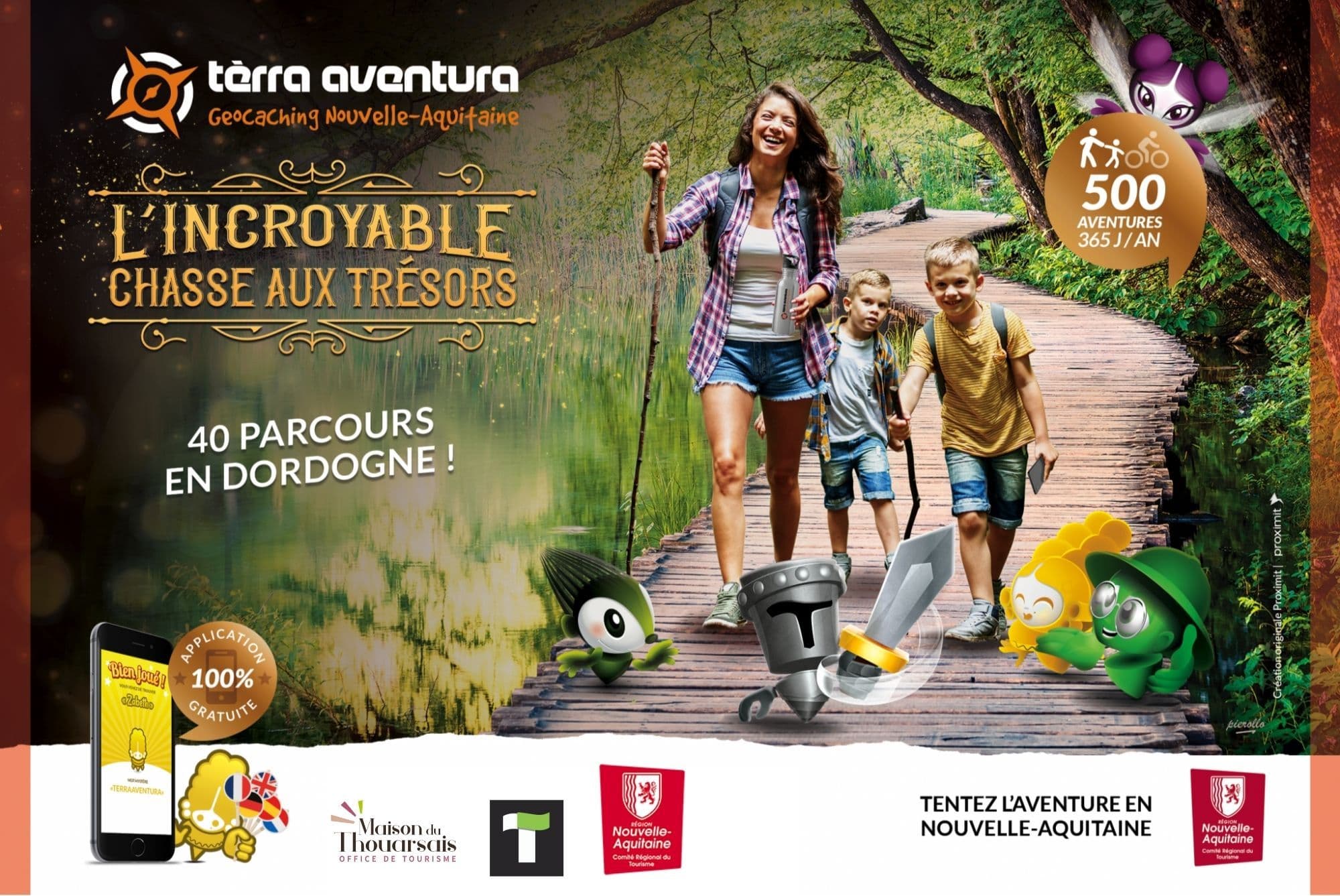 géocaching Terra Aventura Thouarsais