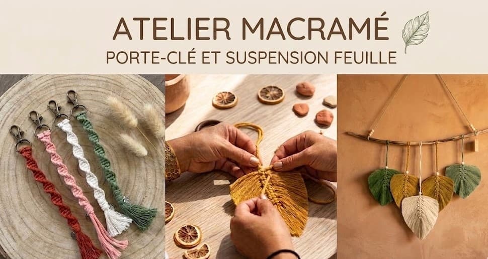 Visuel atelier macramé