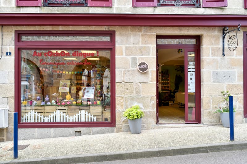 Vitrine Au cOchOn dingue