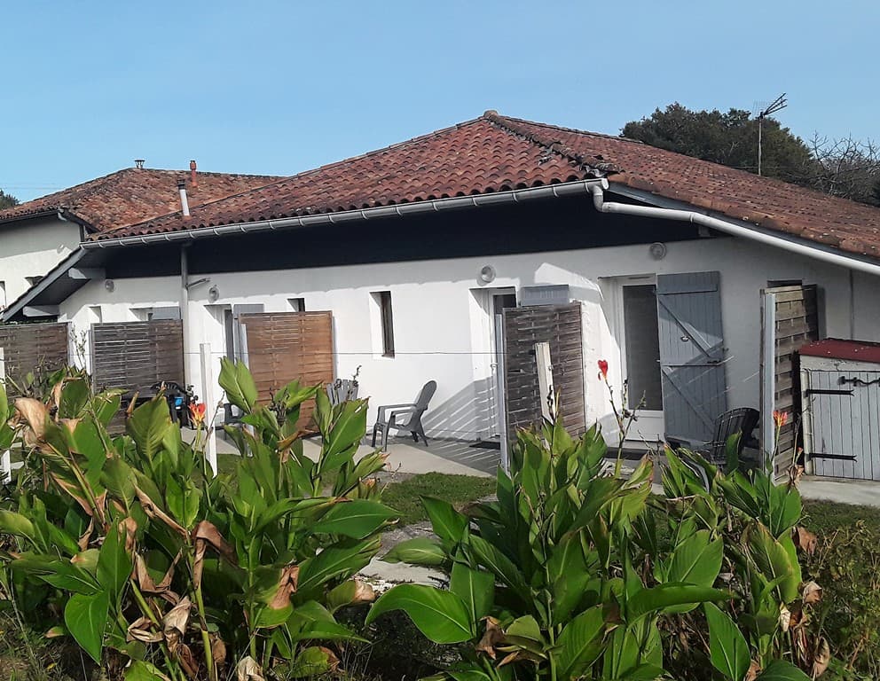 Vitte - terrasses des gîtes