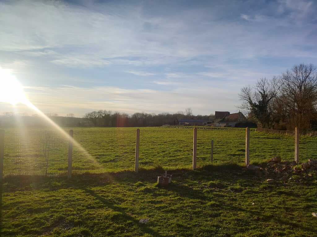 Vue arrière porte fenêtre