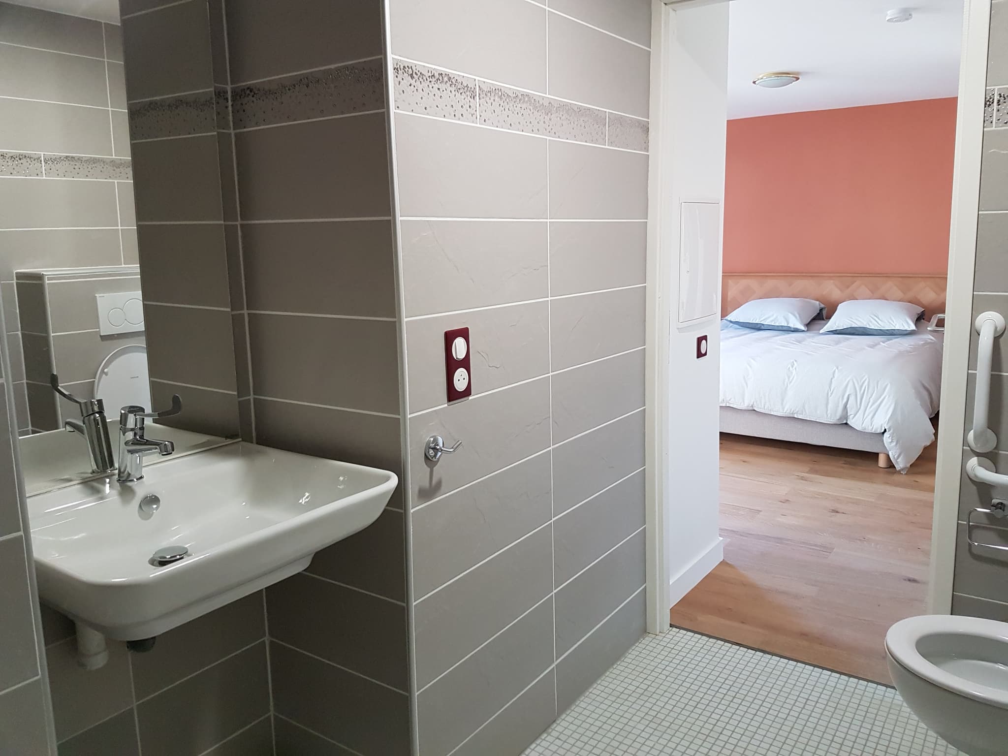 Vue d'ensemble depuis salle de bain