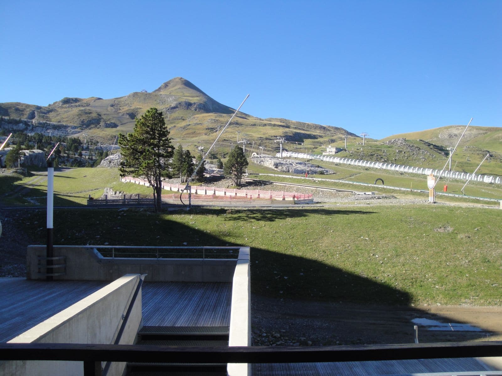 Vue depuis le balcon