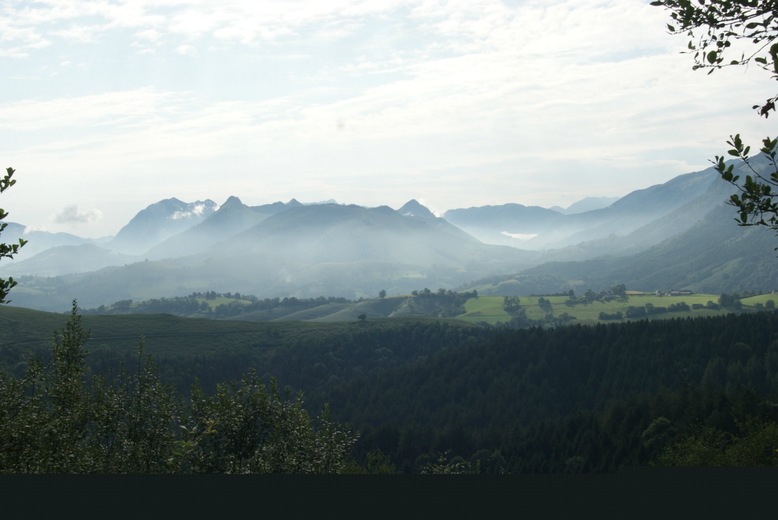Vue depuis le chemin des Pantières