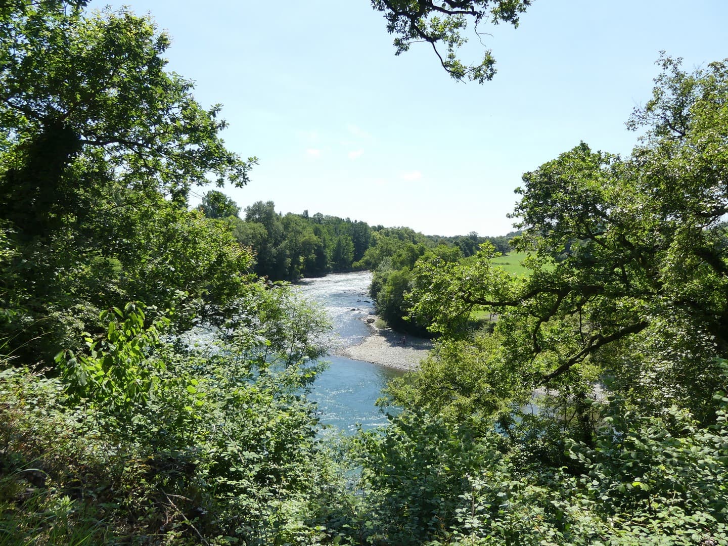 Vue gave depuis cabane
