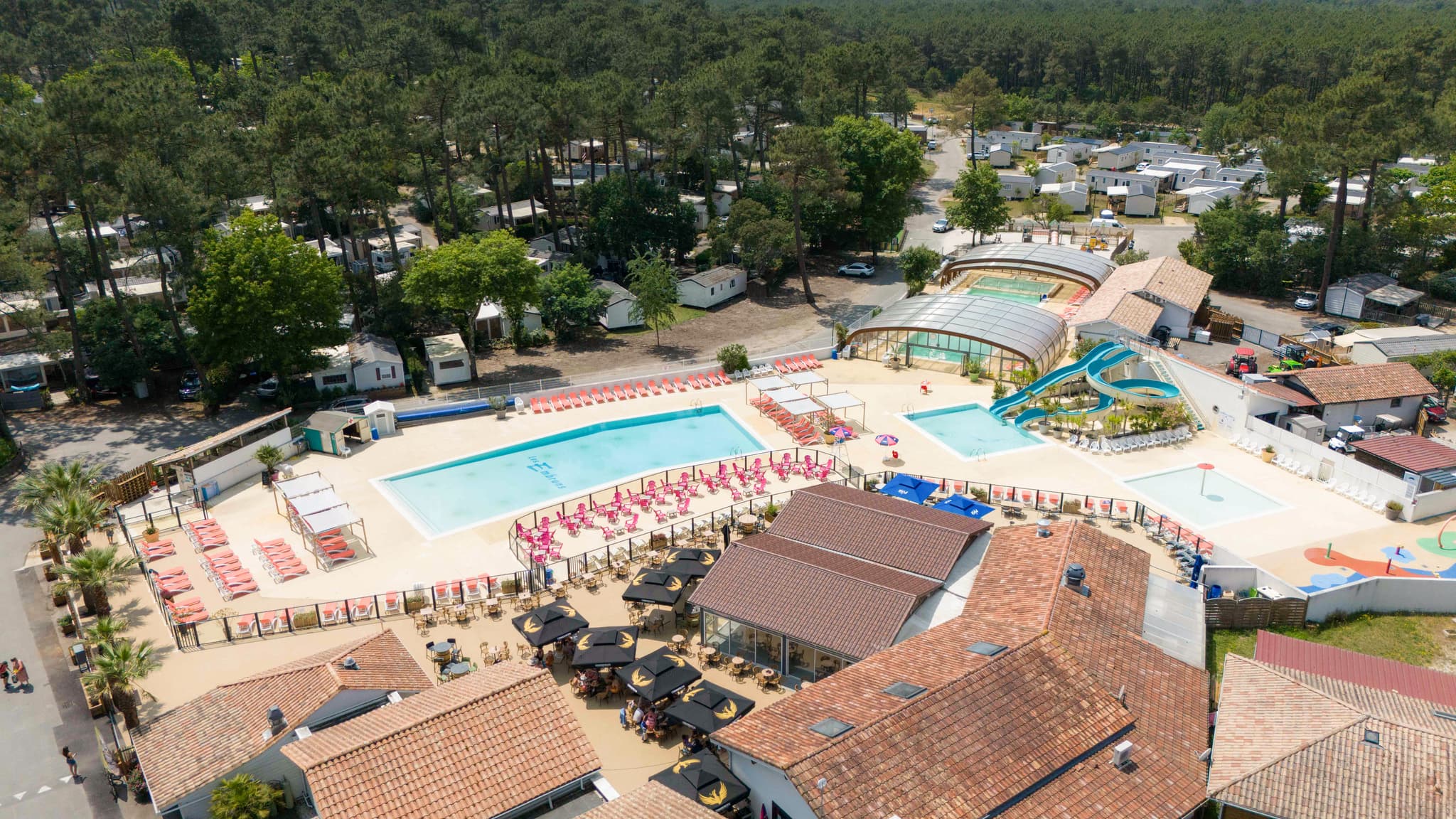Vue globale camping