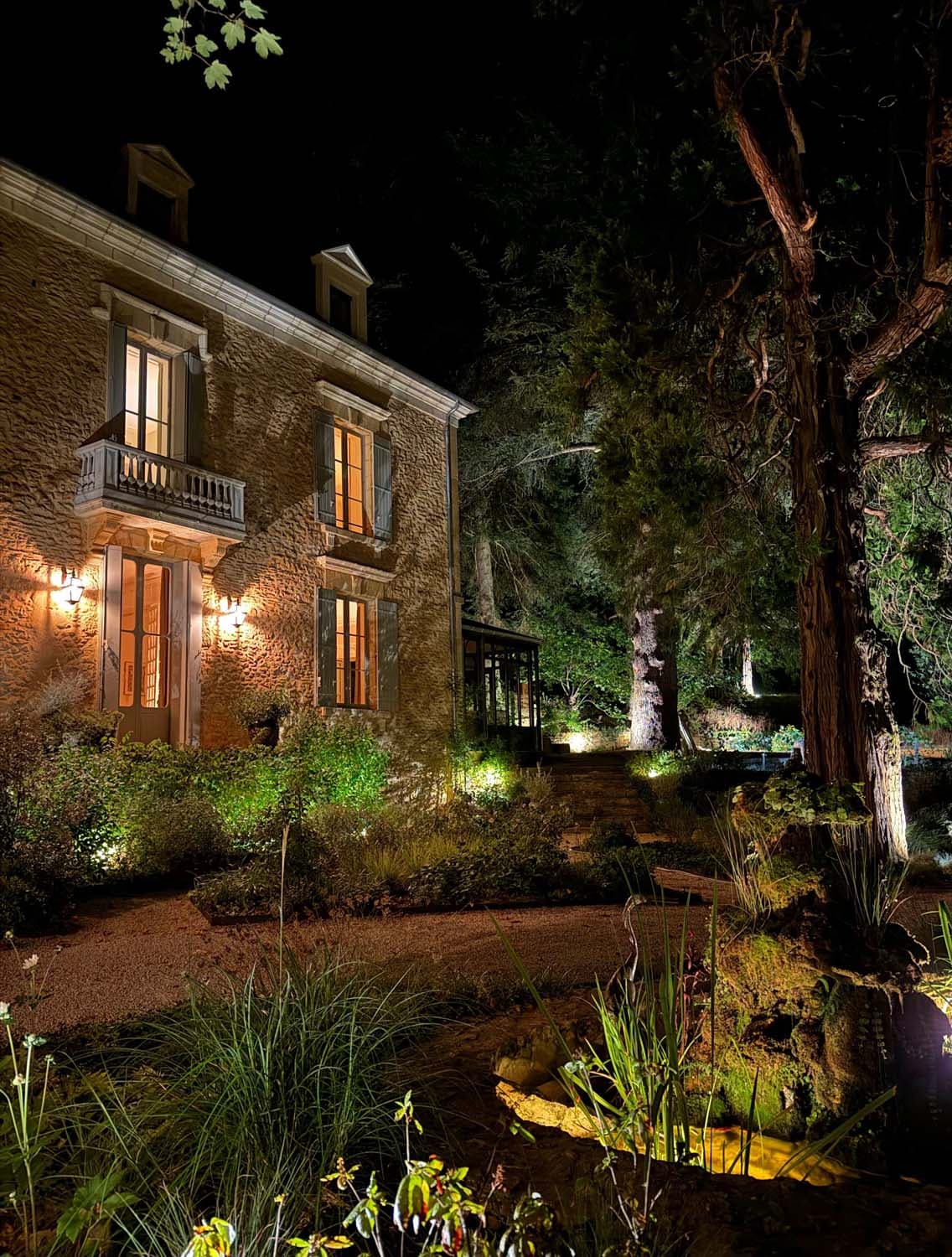 Vue la nuit - Le Temps Retrouvé Sarlat