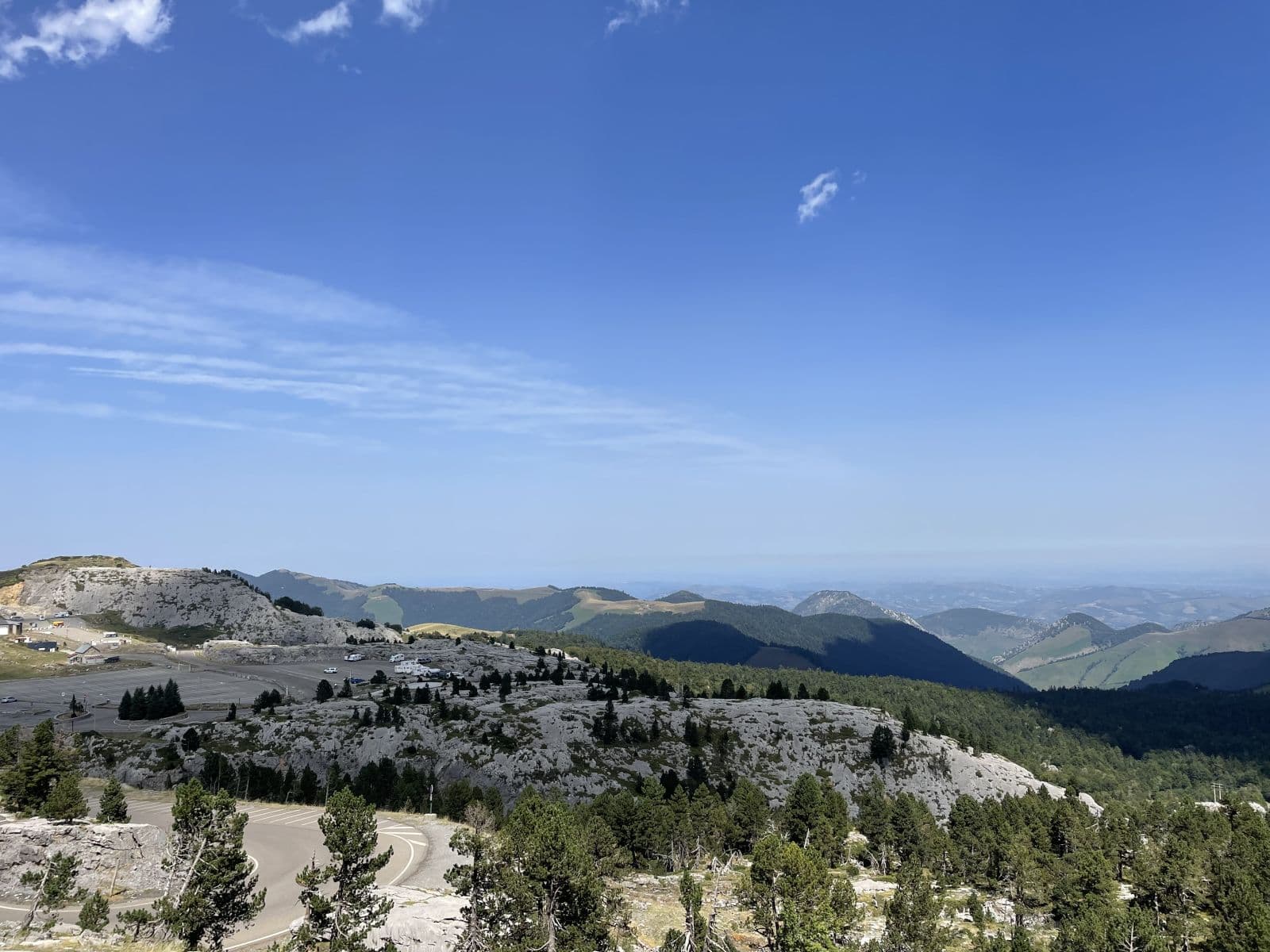 Vue sur le plateau d'Issarbe