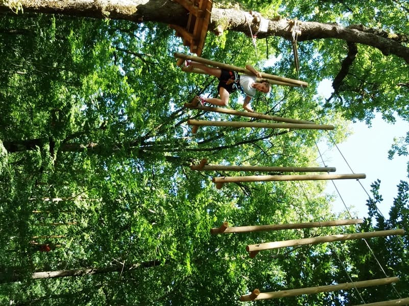 Des chênes toi aventure Accrobranche sainte colombe