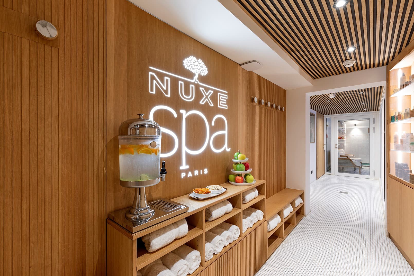 Accueil spa nuxe