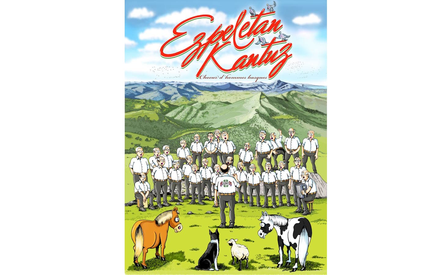 Affiche Ezpeletan kantuz