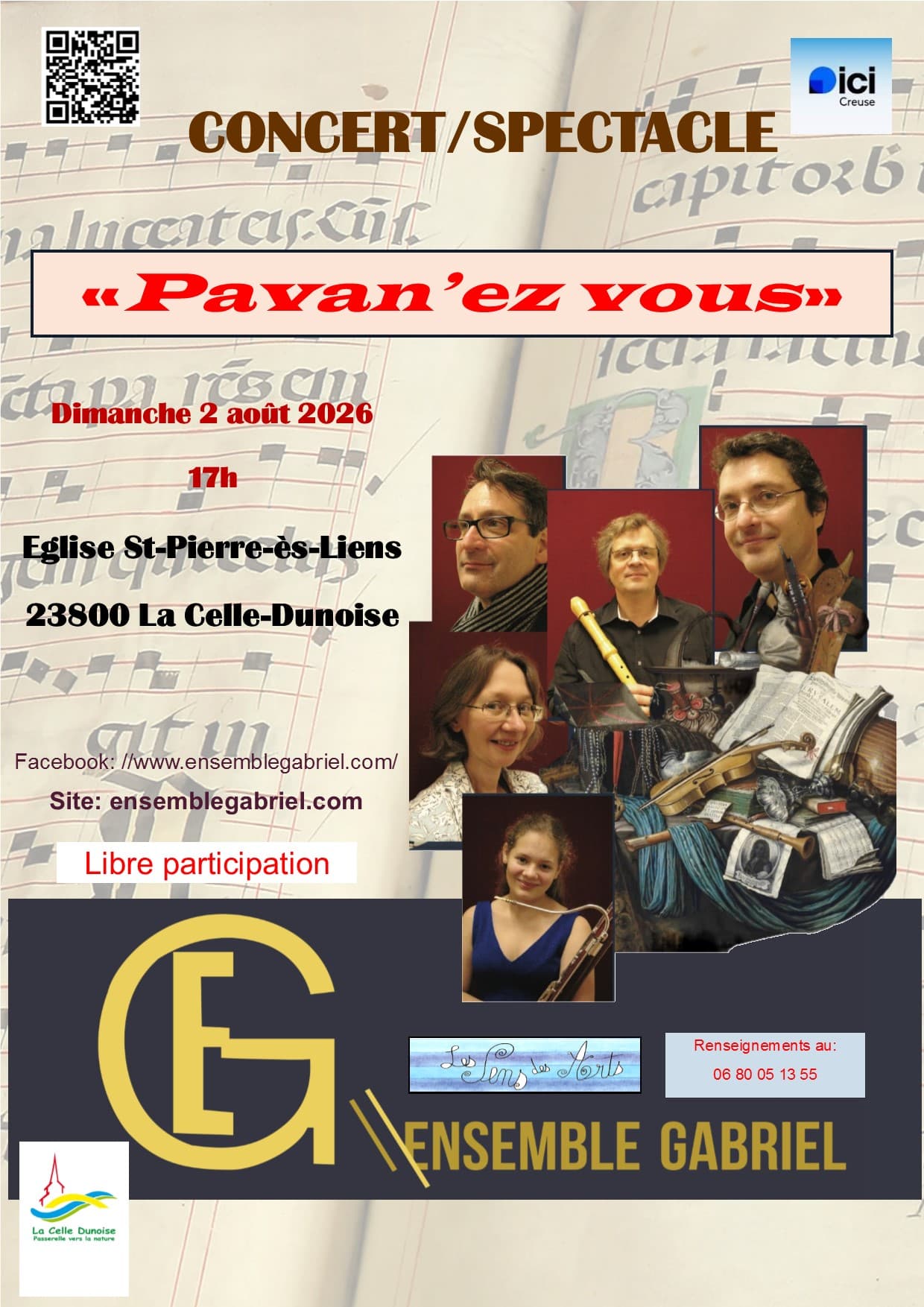 affiche La Celle Dunoise