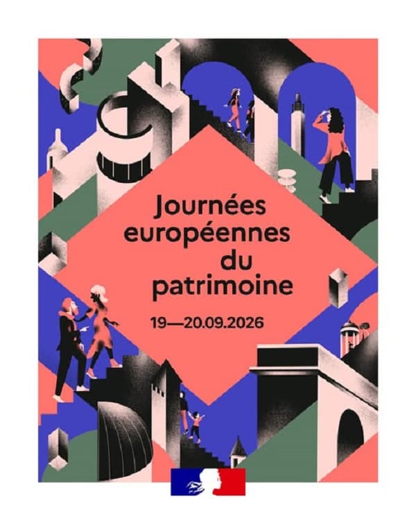 affiche journées du patrimoine 26