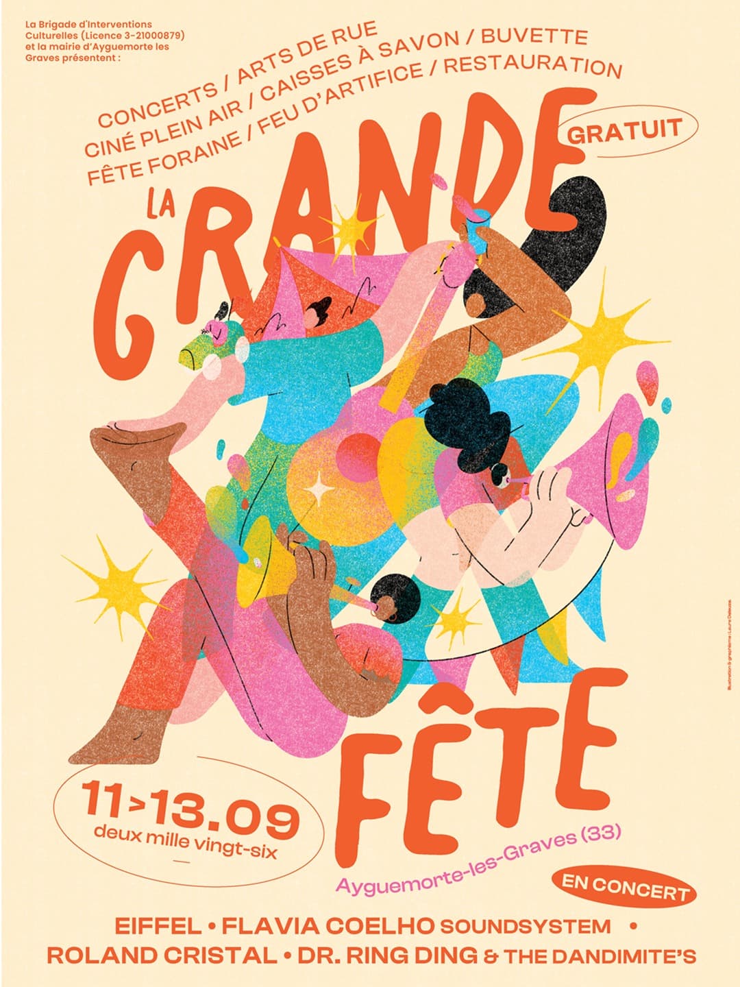 affiche la grande fete 2026