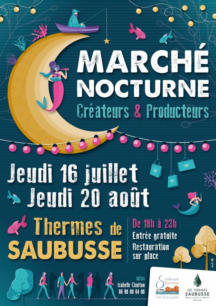 Affiche marché 2026 - Saubusse - OTI LAS
