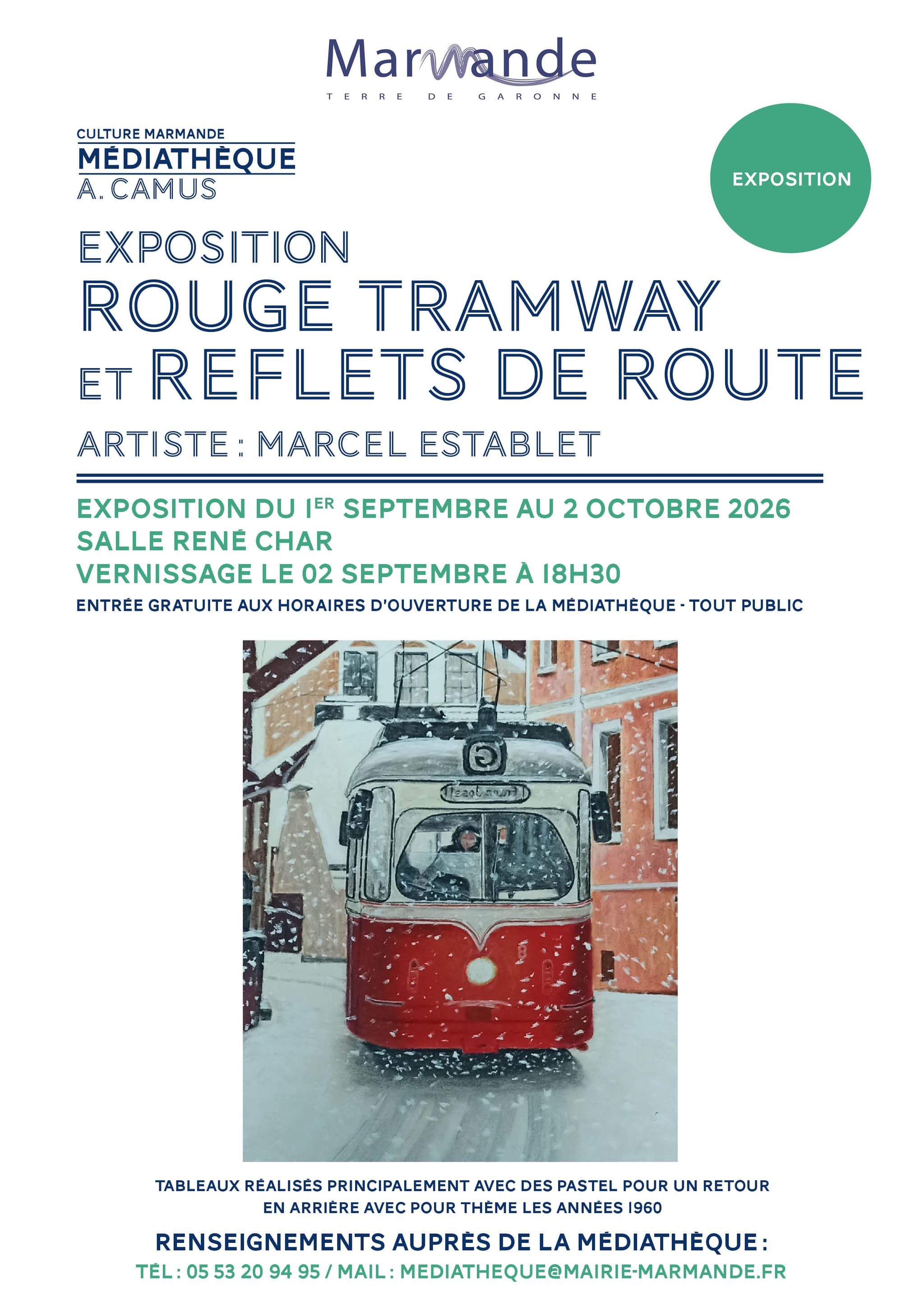 affiche tranway