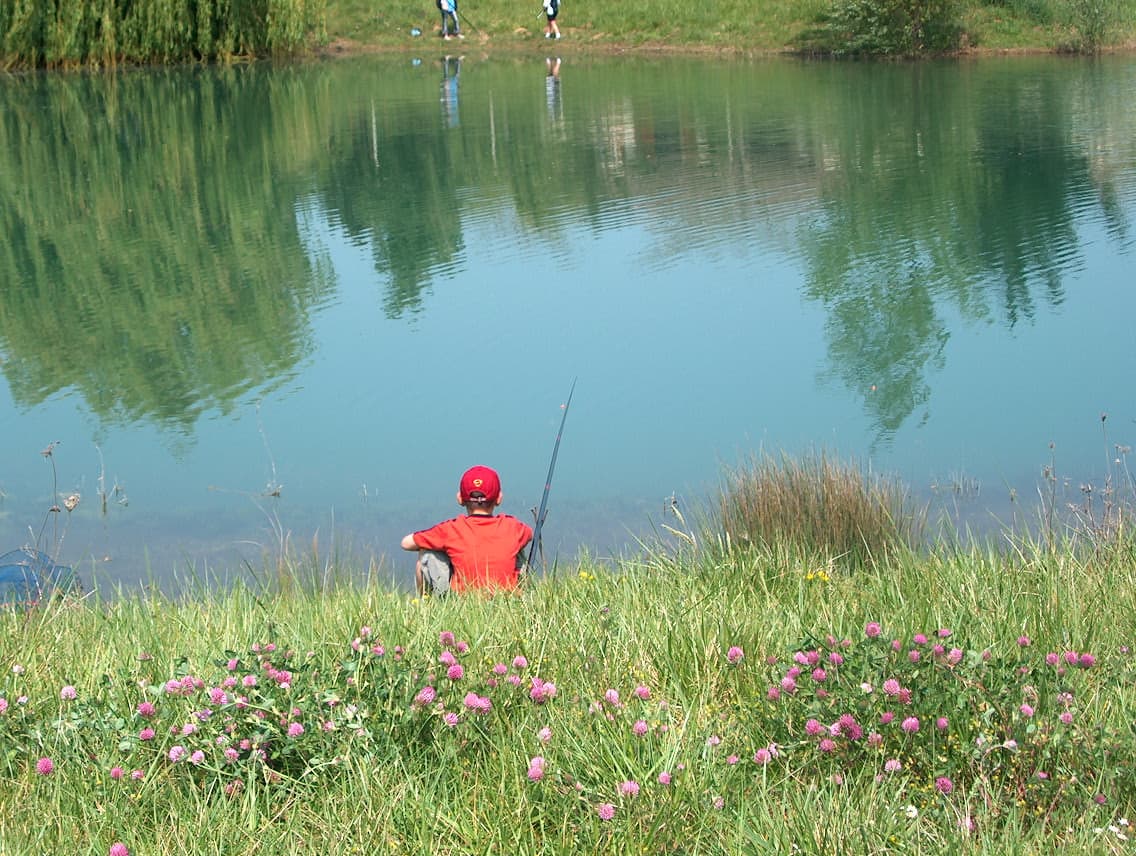 animation pêche lac de Touret