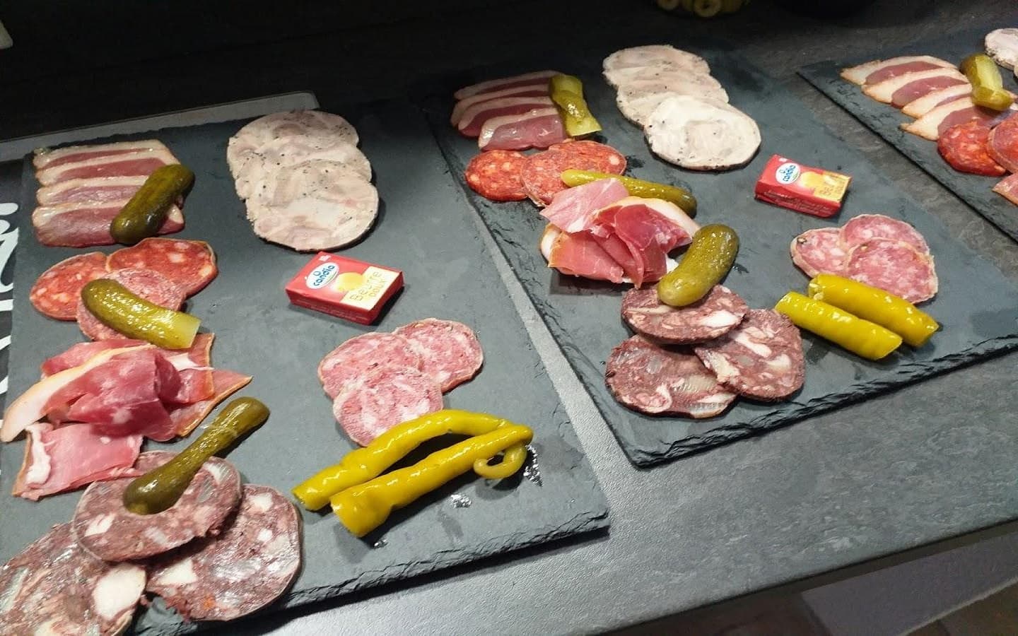 Ardoise de charcuteries béarnaises