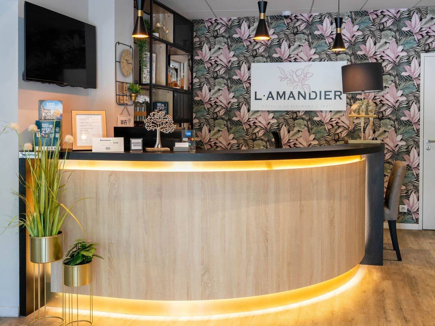 morlaàs Hôtel restaurant l'Amandier réception