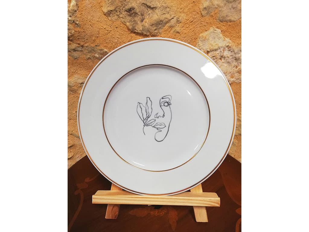 assiette céramique