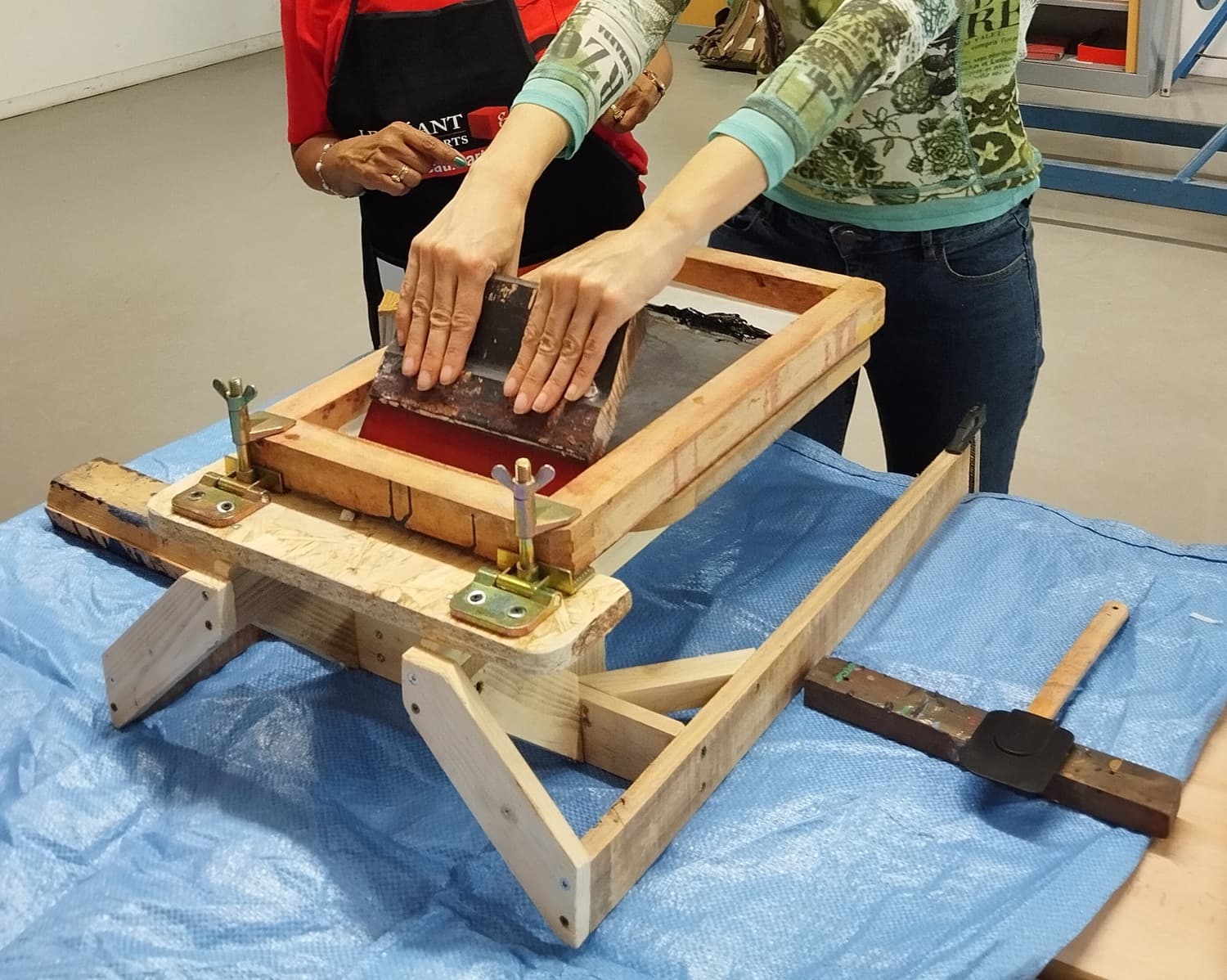 atelier sérigraphie