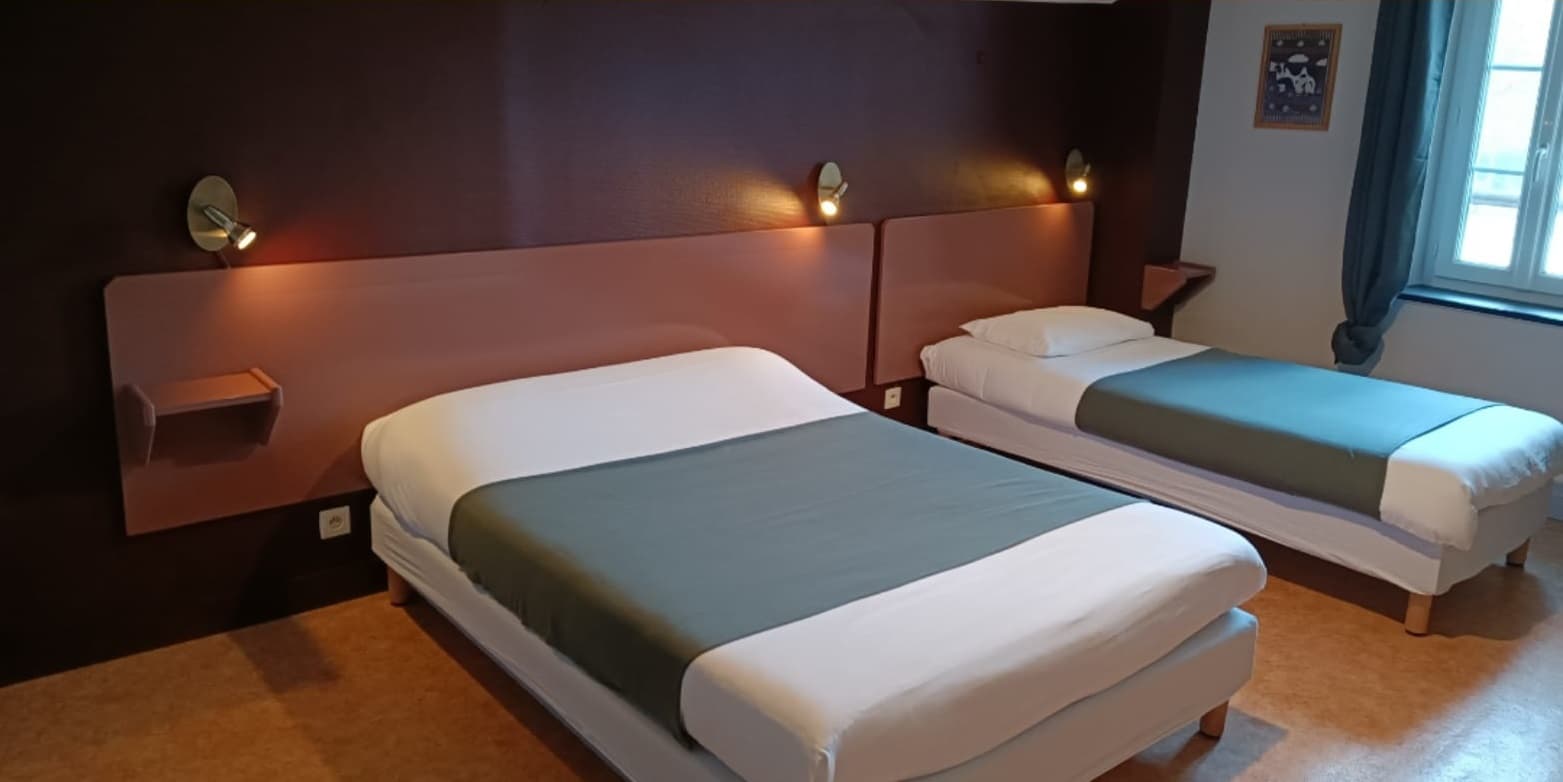 Hôtel Auberge du Pont chambre