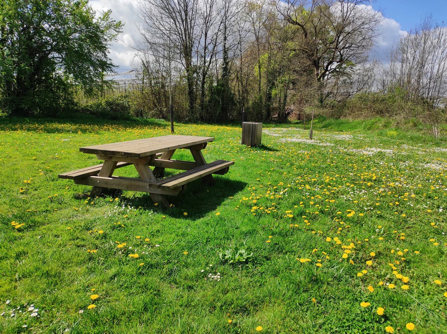 Aire de jeux pour enfants - Aussevielle - les tables