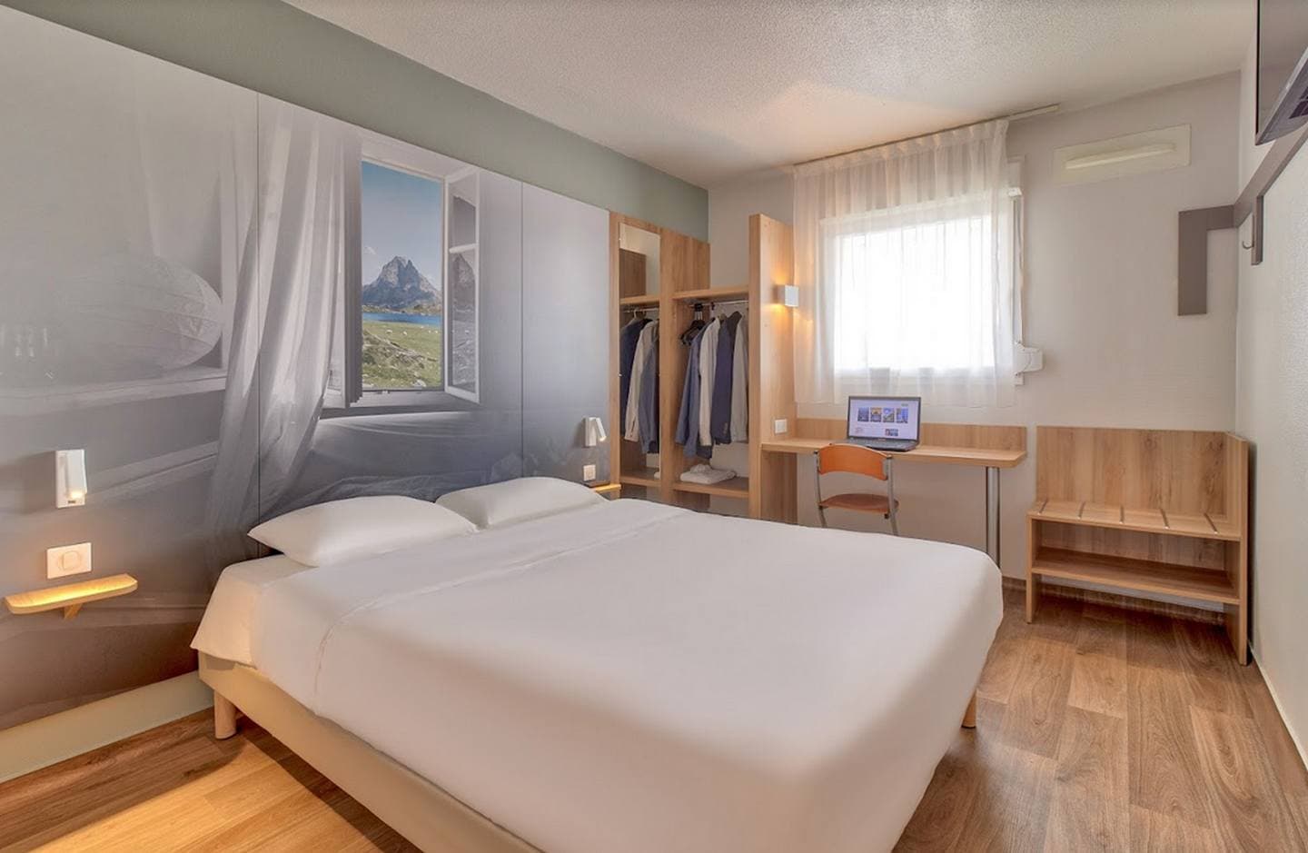 Hôtel B & B - Lescar - chambre double 1
