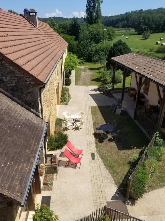 Gîte Parenthèse verte terrasse