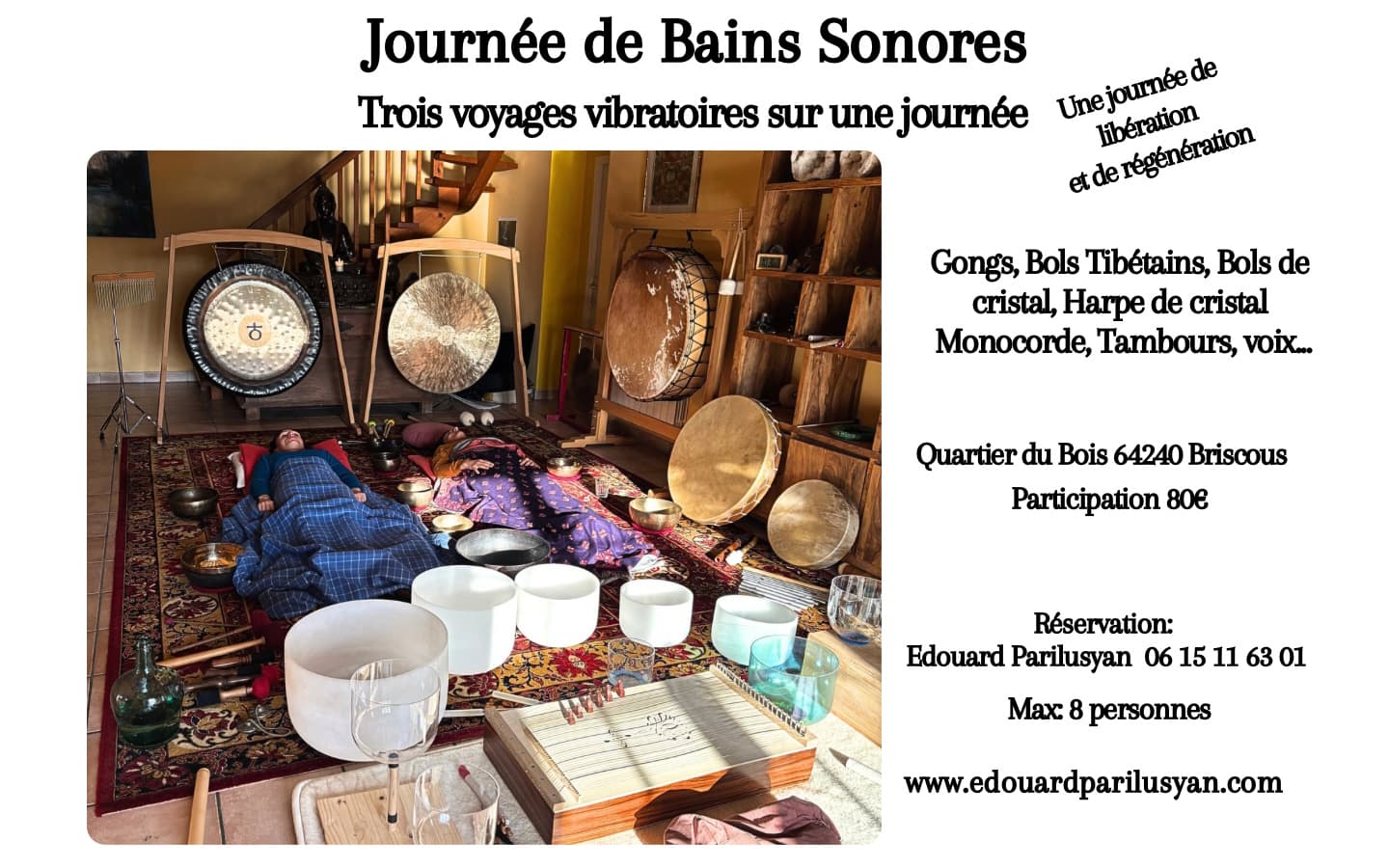 bain sonore 3 voyages