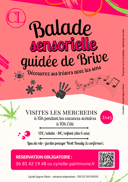 Balade guidée de brive - 2026